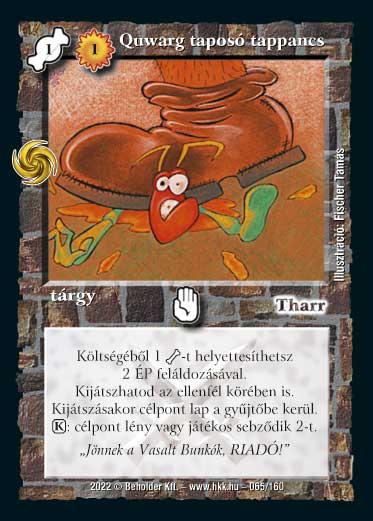 Quwarg taposó tappancs