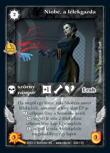 Niobé, a lélekgazda