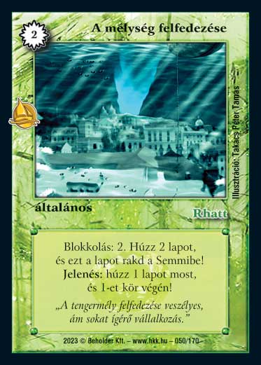 A mélység felfedezése