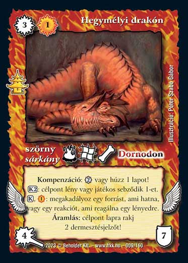 Hegymélyi drakón