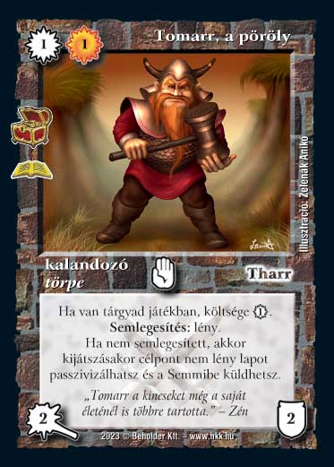 Tomarr, a pöröly