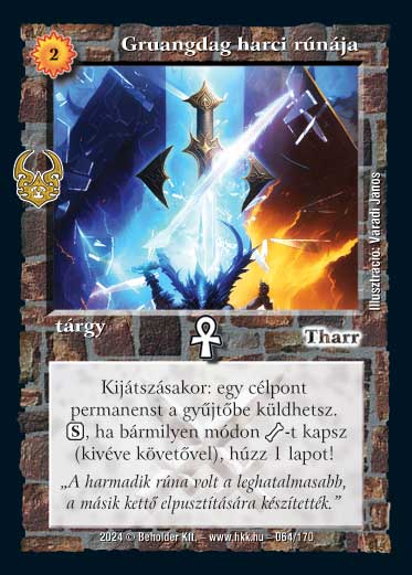 Gruangdag harci rúnája