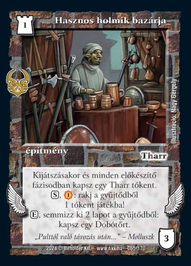 Hasznos holmik bazárja