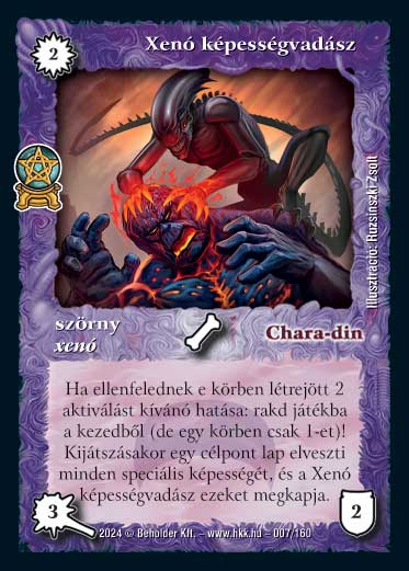Xenó képességvadász