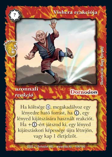 Vishera reakciója