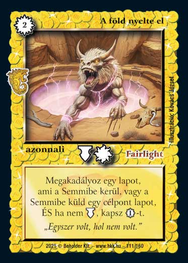 A föld nyelte el