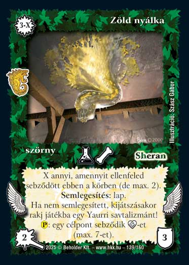 Zöld nyálka