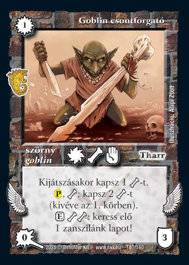 Goblin csontforgató