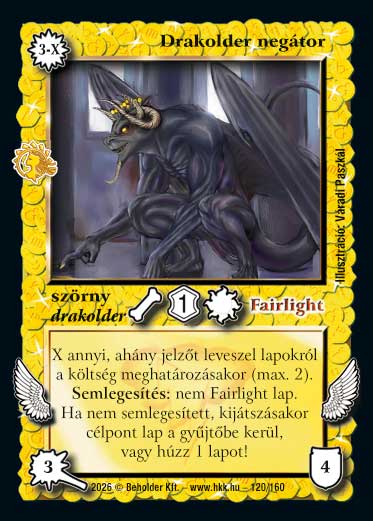 Drakolder negátor