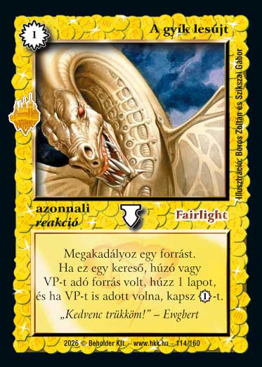 A gyík lesújt